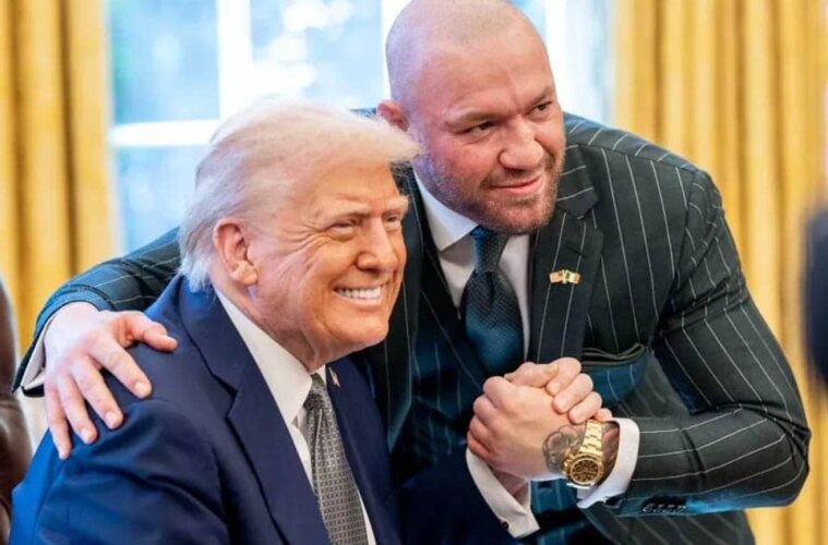 McGregor y Trump