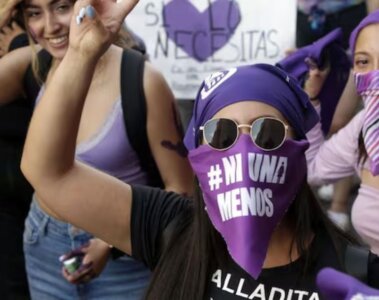 marchas por el día internacional de la mujer