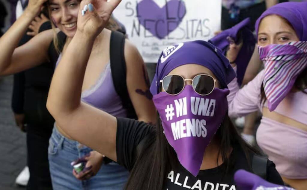 marchas por el día internacional de la mujer