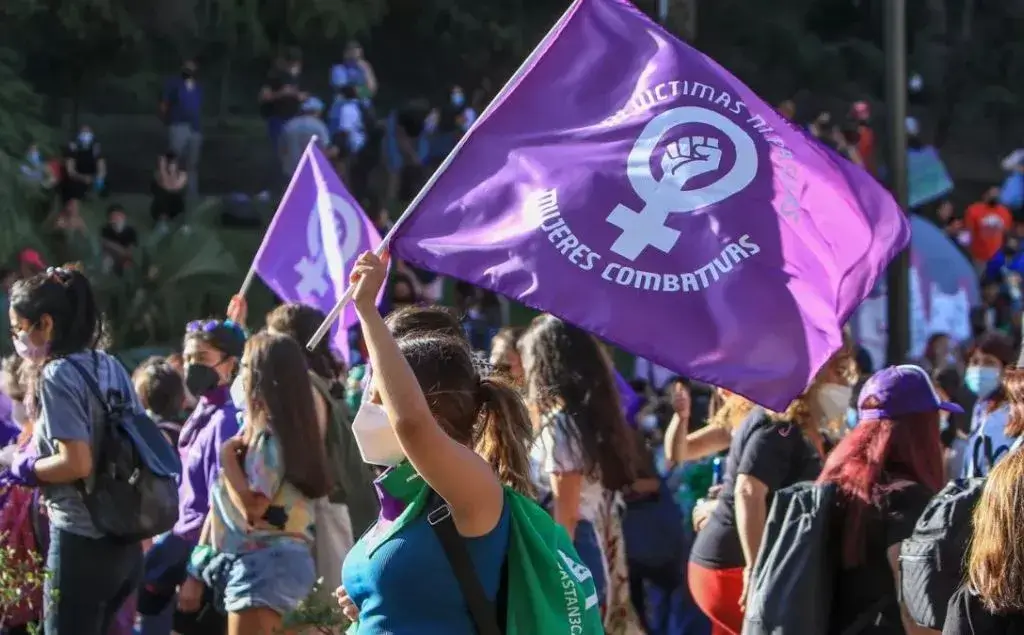 Marchas en el dia de la mujer