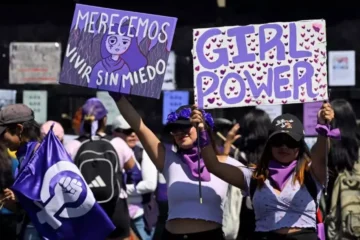 Marchas en latinoamerica por el dia de la mujer