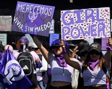 Marchas en latinoamerica por el dia de la mujer