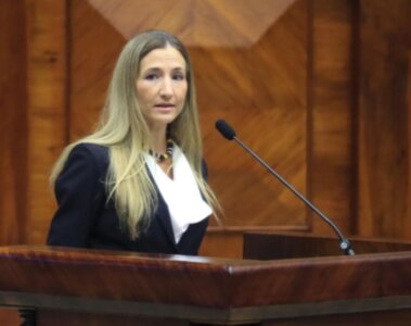 Gabriela Goldbaum habló en el congreso en Ecuador