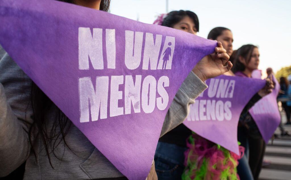 Marcha contra la violencia de las mujeres