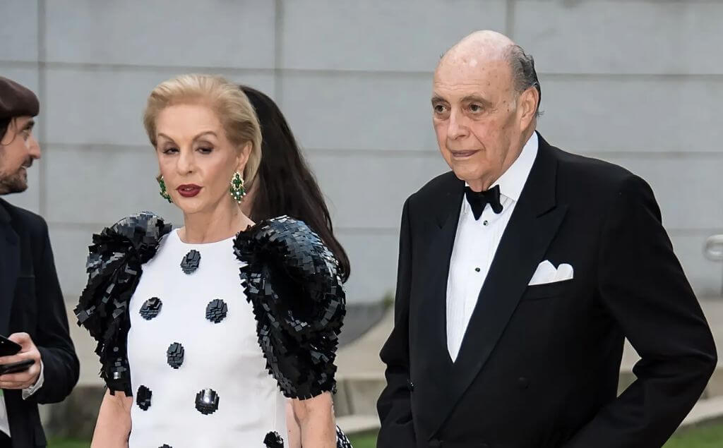 Reinaldo Herrera y Carolina Herrera