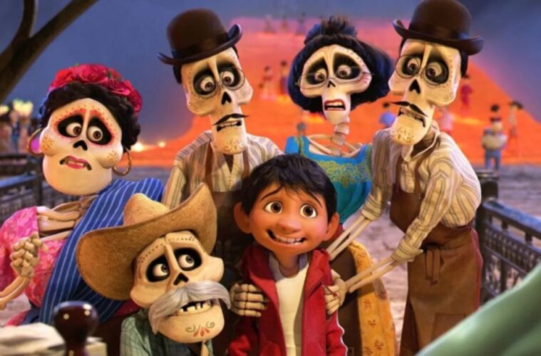 Pelicula animada Coco