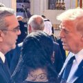 Abinader y Trump reunidos