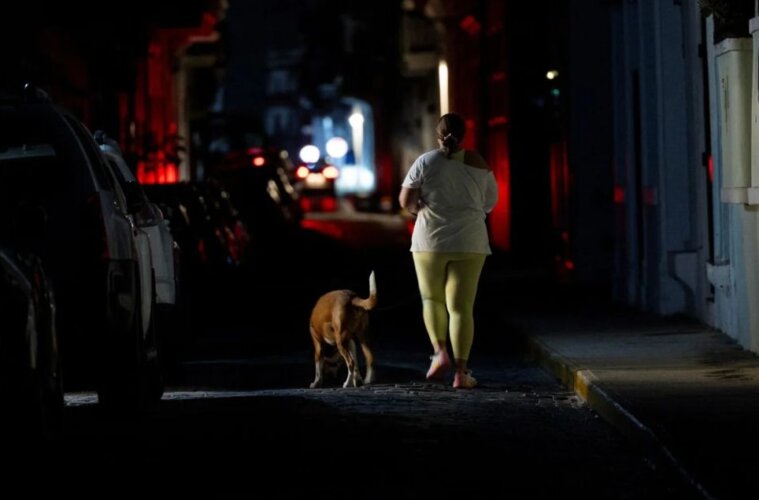 Calles sin luz
