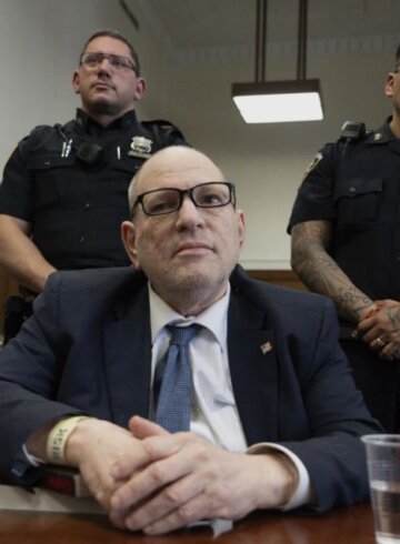 Weinstein durante su juicio