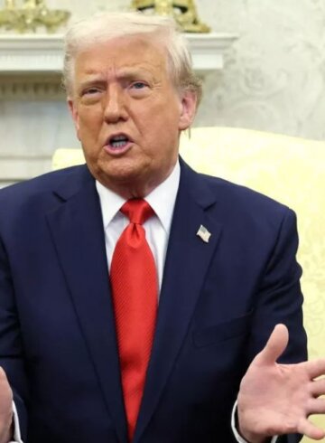 Trump en la casa blanca