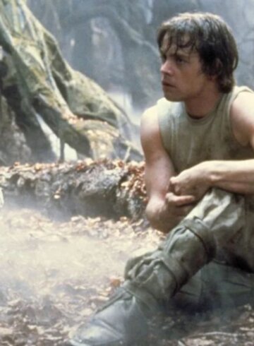 Yoda y Luke Skywalker en "Star Wars Episodio V