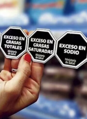 etiquetas preventivas en la comida