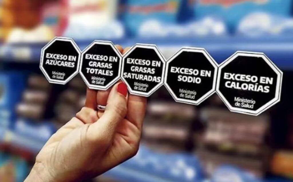 etiquetas preventivas en la comida