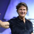 Tom Cruise en el evento de top gun films