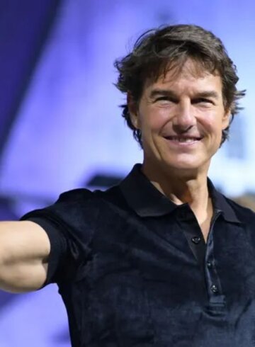 Tom Cruise en el evento de top gun films