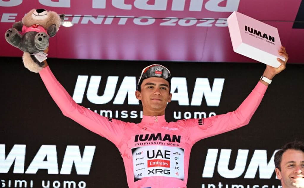 Del Toro líder del Giro