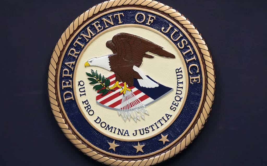 Departamento de justicia gobierno trump