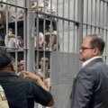 Funcionarios de Ecuador en el Cecot