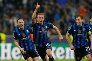 Inter celebra paso a final de Champions