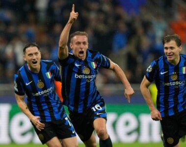 Inter celebra paso a final de Champions