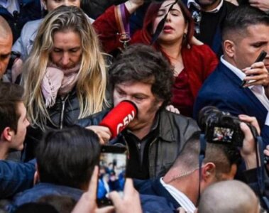 Milei y choque con la prensa