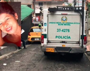 Mujer asesinada en Medellín Colombia