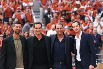 Nadal, Djokovic, Murray y Federer en París