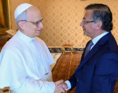 Petro y el Papa León XIV