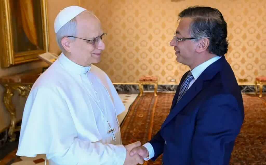 Petro y el Papa León XIV