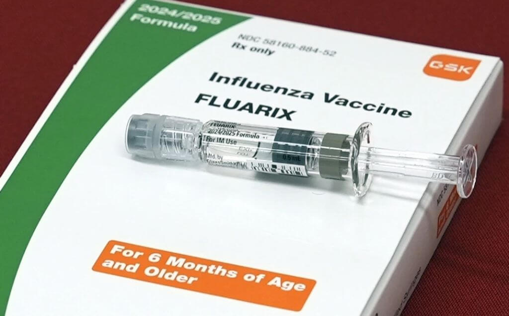 Una vacuna contra la gripe en una farmacia de Nueva York
