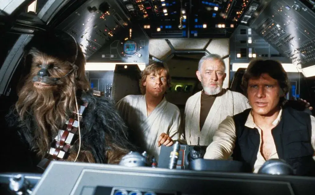 personajes principales de la pelicula star wars
