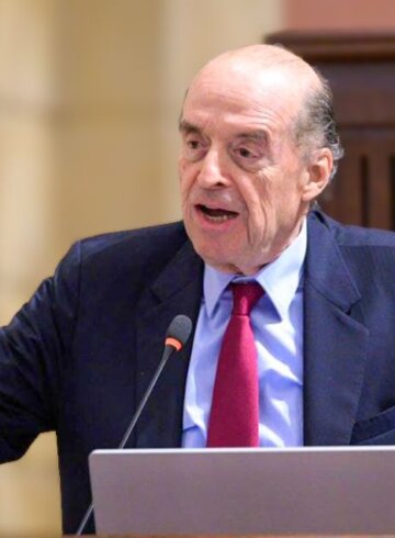 alvaro leyva canciller de colombia hablando