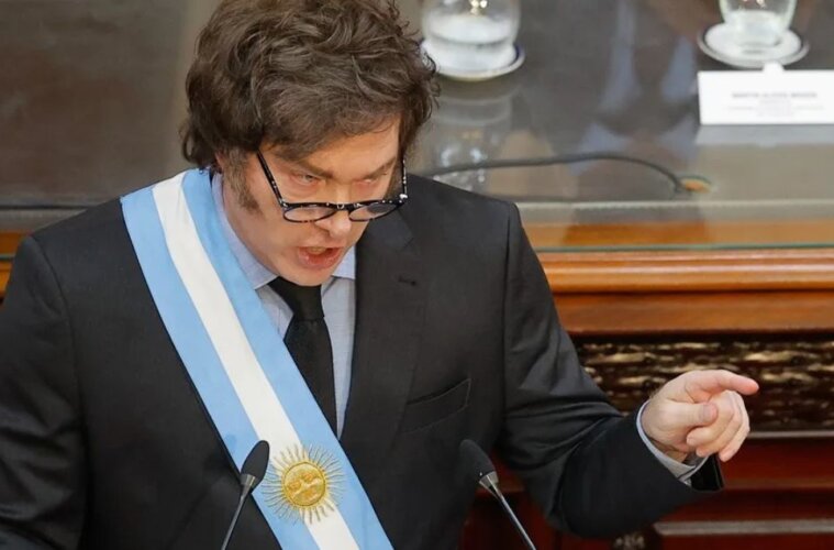 Milei impulsa en el Congreso