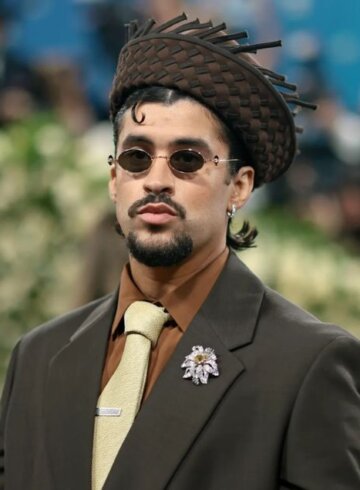 Bad bunny en la Met gala