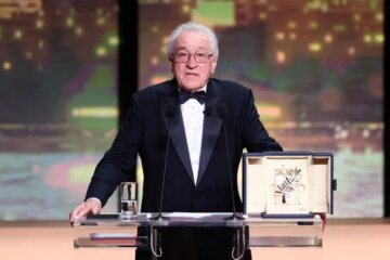 Robert De Niro fotografiado durante su discurso en el Festival de Cine de Cannes el martes
