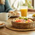 Desayuno en la mañana