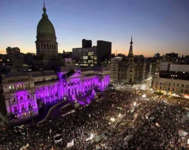 marcha por la violencia de genero en argentina