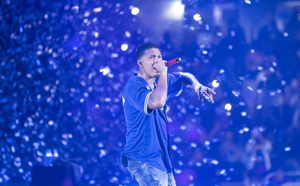 Mike towels en concierto