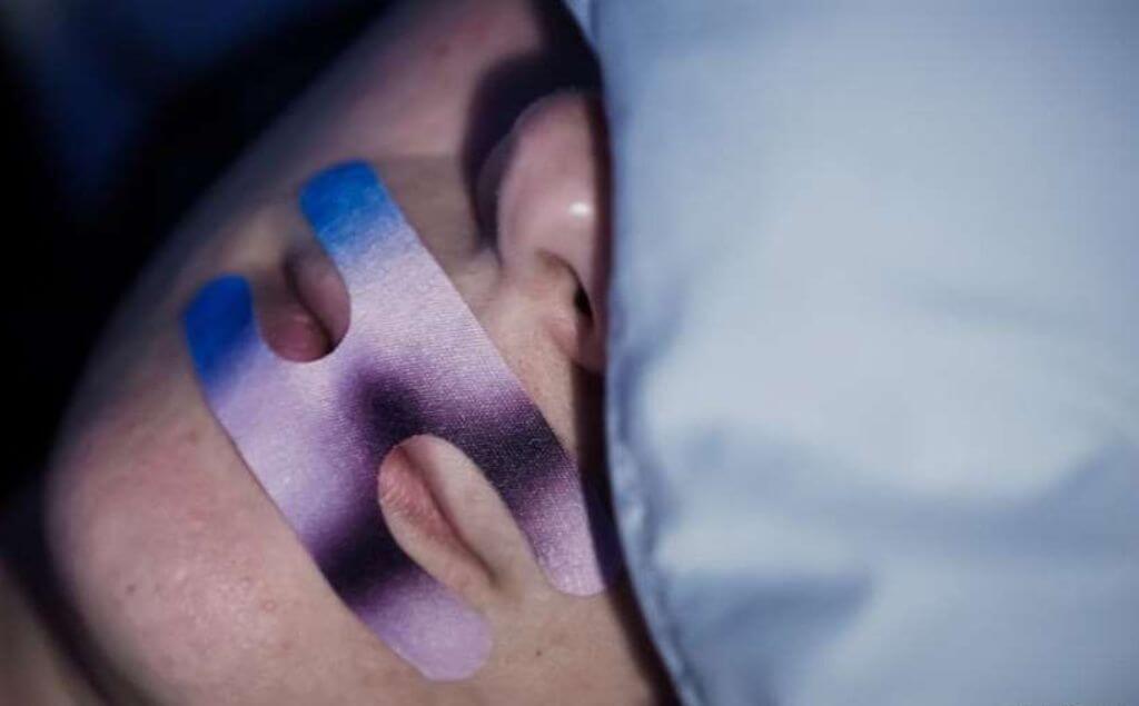 Mouth taping