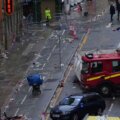 Calle despues del accidente masivo