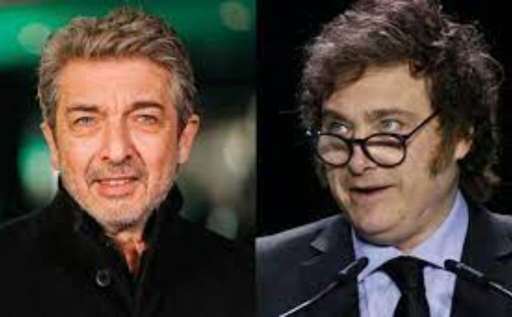 Ricardo Darín y Milei