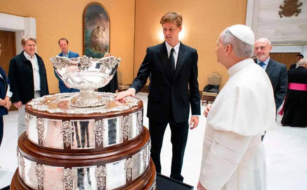 Sinner y el Papa