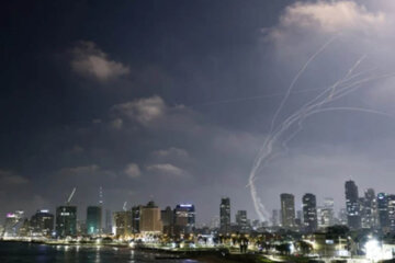Misiles de Irán por los cielos de Tel Aviv