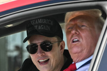 Musk y Trump en campaña