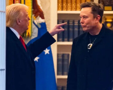 Musk y Trump en medio de una discusión