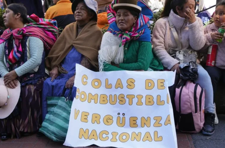 Protestas en Bolivia