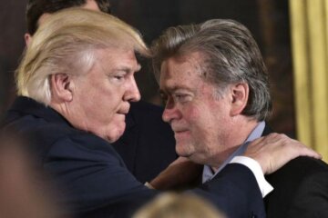Steve Bannon y Trump
