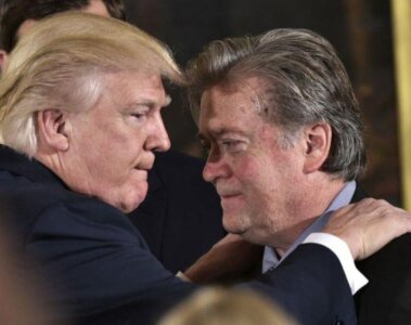 Steve Bannon y Trump