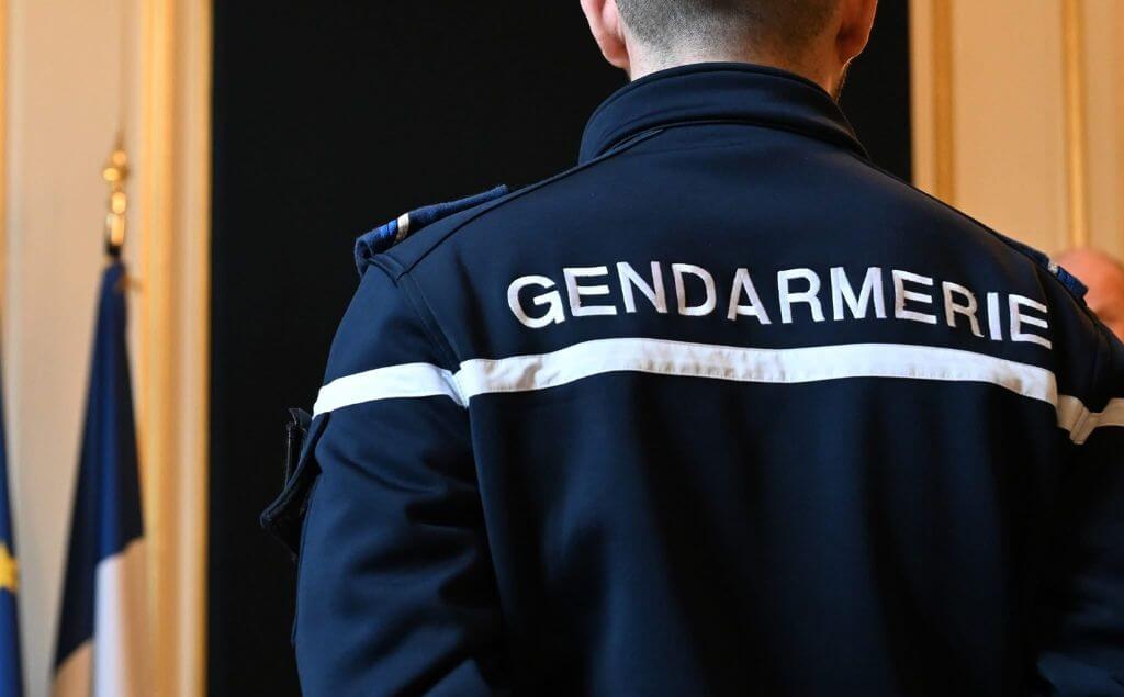 cordón policial en Francia tras asesinato