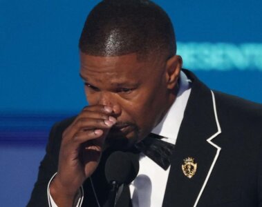 El llanto de Jamie Foxx al recibir un premio